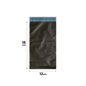 Envelope 12x18 cinza
