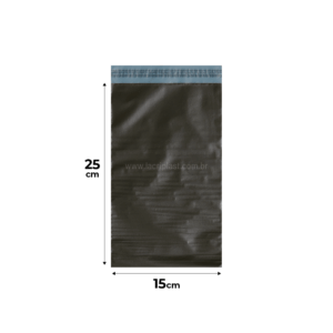 Envelope 15x25 Cinza