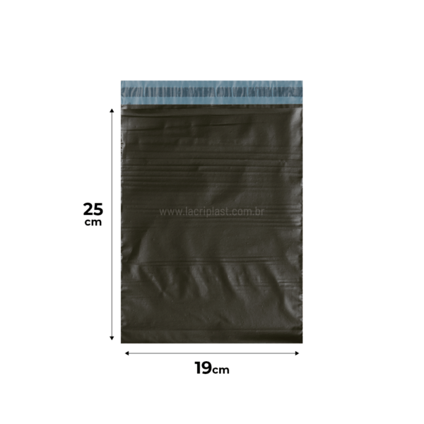Envelope 19x25 Cinza